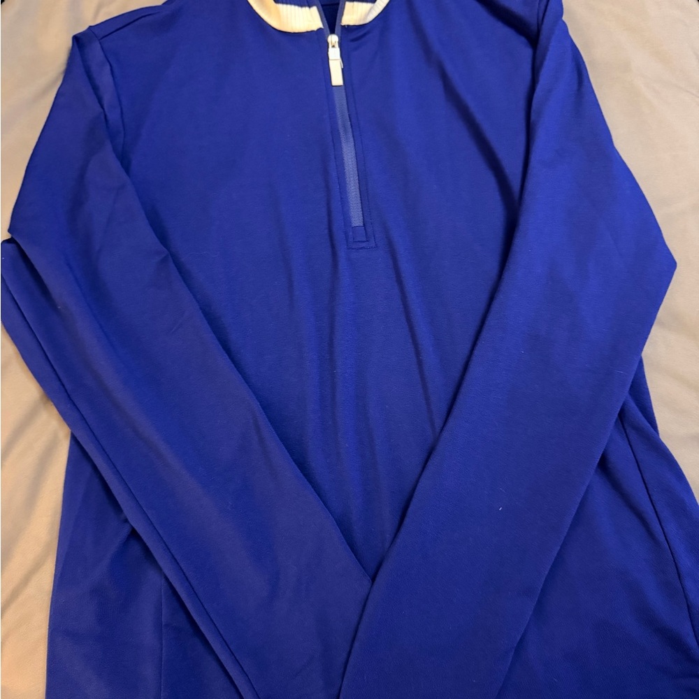 Polo Ralph Lauren Royal Blue Zip-Up Sweater